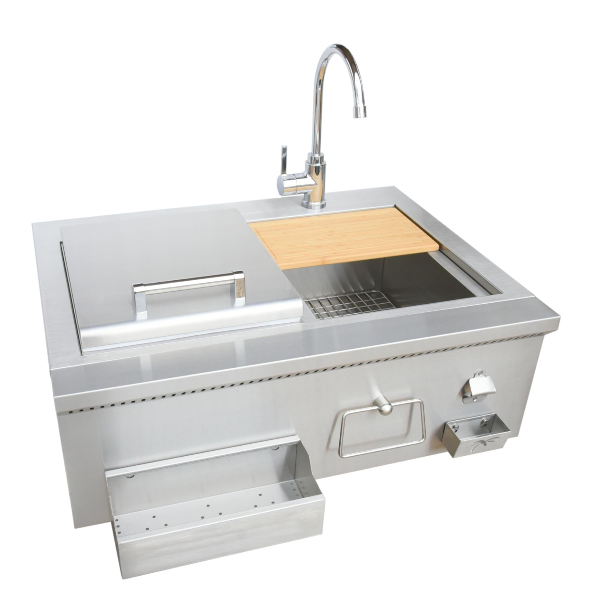 KoKoMo Grills 30” Cocktail Station with Sink