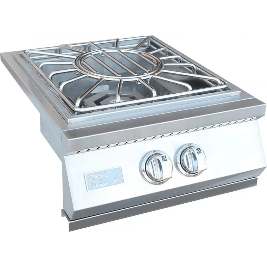 KoKoMo Grills  Built-in Power Burner with Removable Grate for Wok